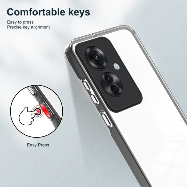 CRYSTAL Ochranný obal pre Oppo Reno11 F 5G čierny