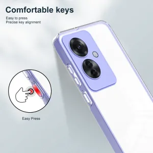 CRYSTAL Ochranný obal pre Oppo Reno11 F 5G fialový