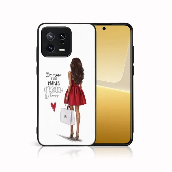 MY ART Ochranný kryt pre Xiaomi 13 RED DRESS (137)