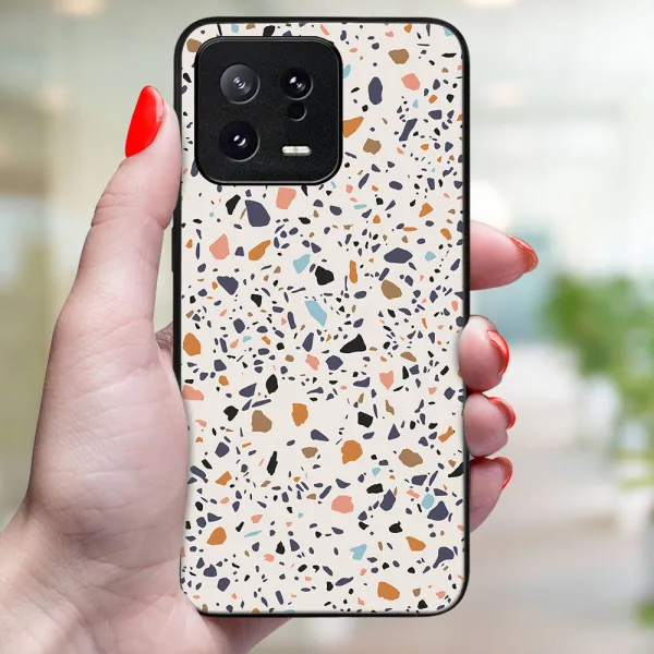 MY ART Ochranný kryt pre Xiaomi 13 BEIGE TERRAZZO (162)
