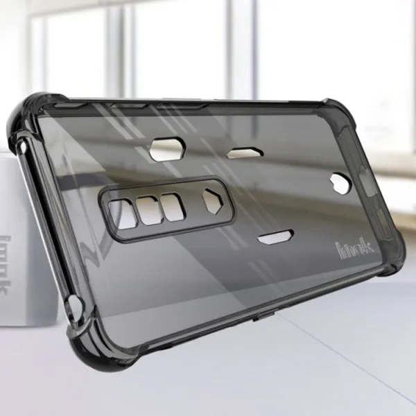 IMAK Ochranný silikónový obal pre Nubia Redmagic 7 čierny