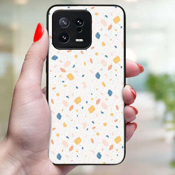 MY ART Ochranný kryt pre Xiaomi 13 ORANGE TERRAZZO (165)