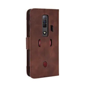 SLOT Peňaženkový obal pre Nubia Redmagic 7 hnedý