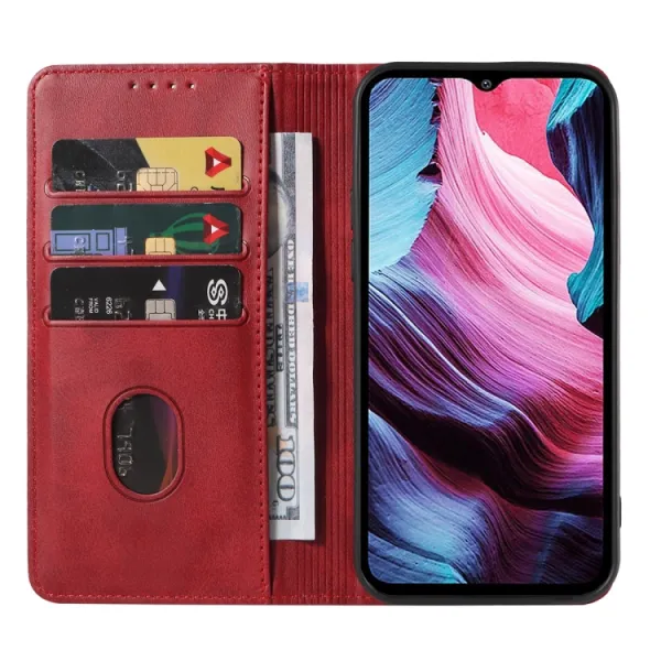 MAGNETIC Zaklápací kryt pre Oukitel WP23 / WP23 Pro červený
