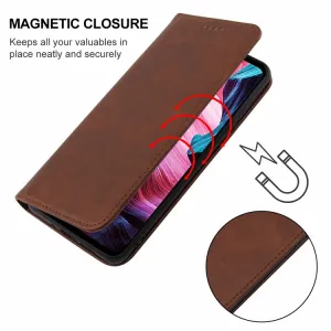 MAGNETIC Zaklápací kryt pre Oukitel WP23 / WP23 Pro hnedý