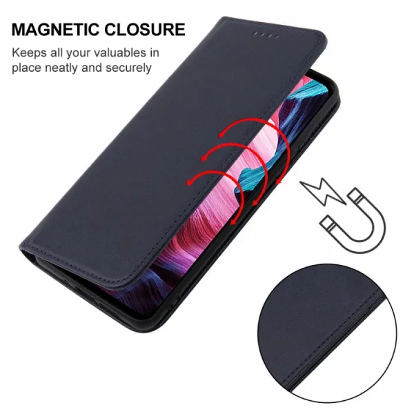 MAGNETIC Zaklápací kryt pre Oukitel WP23 / WP23 Pro modrý