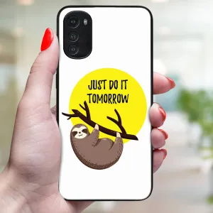 MY ART Ochranný kryt pre Motorola Moto E32 / E32s SLOTH (188)