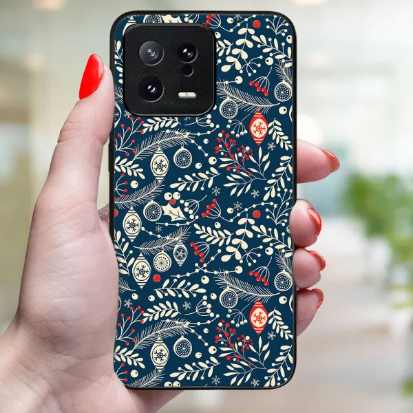 MY ART Kryt s vianočným dizajnom Xiaomi 13 MISTLETOE (070)