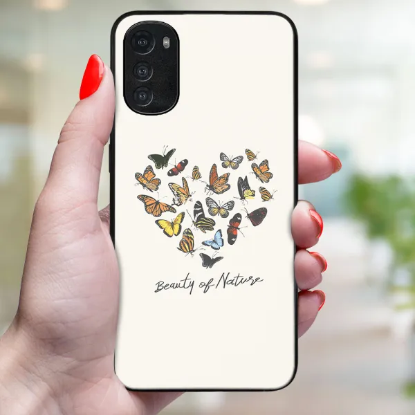 MY ART Ochranný kryt pre Motorola Moto E32 / E32s BUTTERFLIES (240)