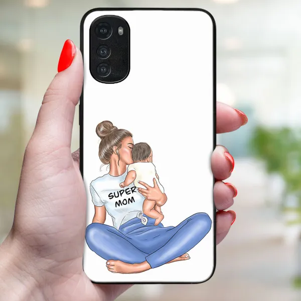 MY ART Ochranný kryt pre Motorola Moto E32 / E32s SUPERMOM (112)