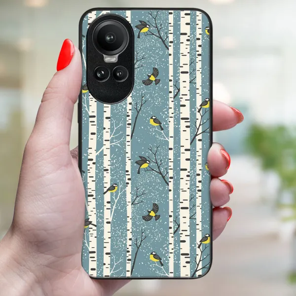 MY ART Kryt s vianočným dizajnom Oppo Reno10 5G / Reno 10 Pro 5G BIRCH (072)
