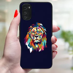 MY ART Ochranný kryt pre Motorola Moto E32 / E32s LION (246)