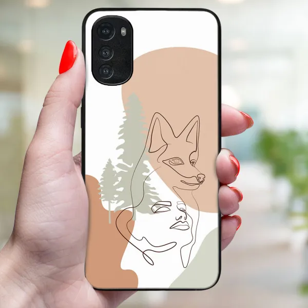 MY ART Ochranný kryt pre Motorola Moto E32 / E32s FOX (191)