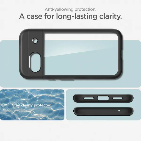 SPIGEN ULTRA HYBRID Google Pixel 8a MATTE BLACK