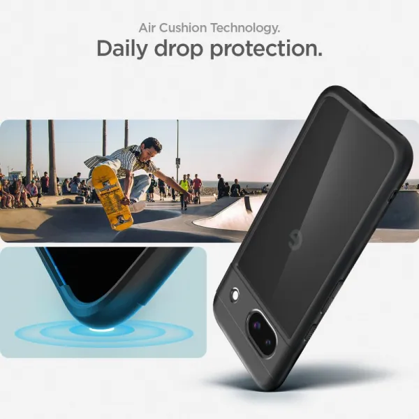 SPIGEN ULTRA HYBRID Google Pixel 8a MATTE BLACK