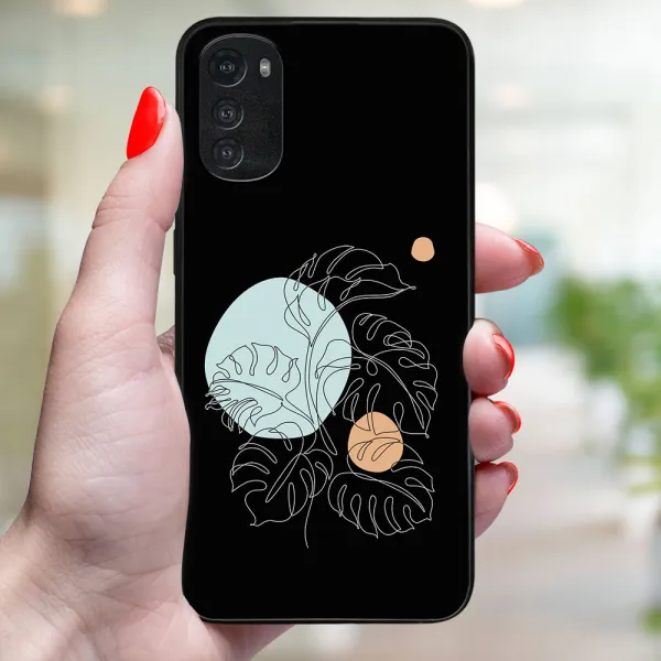 MY ART Ochranný kryt pre Motorola Moto E32 / E32s MONSTERA (194)