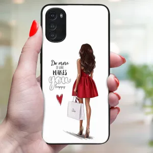 MY ART Ochranný kryt pre Motorola Moto E32 / E32s RED DRESS (137)