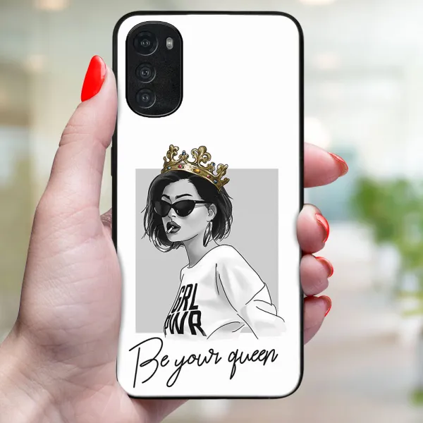 MY ART Ochranný kryt pre Motorola Moto E32 / E32s QUEEN (139)