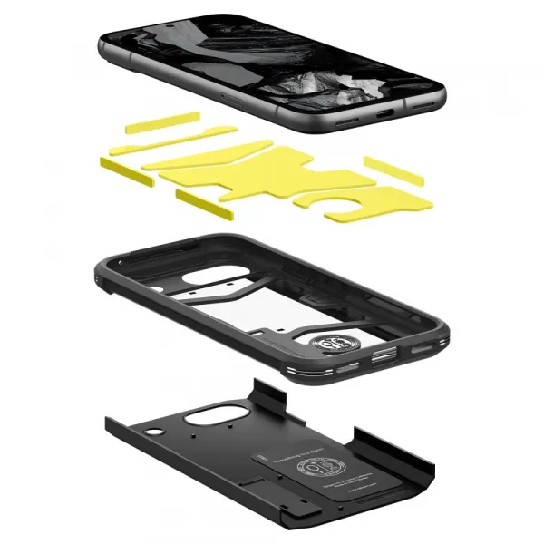 SPIGEN TOUGH ARMOR Ochranný kryt pre Google Pixel 8a čierny