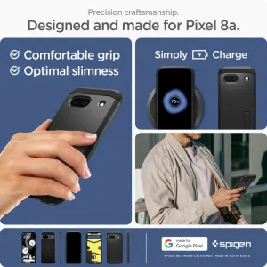 SPIGEN TOUGH ARMOR Ochranný kryt pre Google Pixel 8a čierny