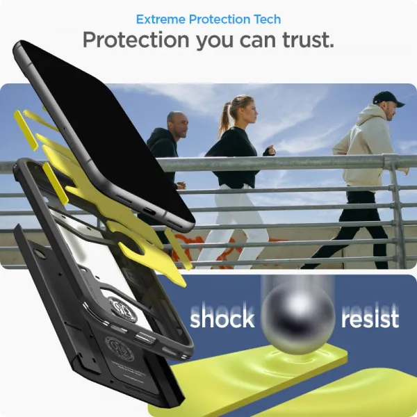SPIGEN TOUGH ARMOR Ochranný kryt pre Google Pixel 8a čierny