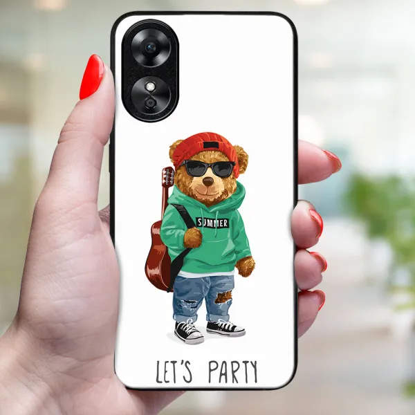 MY ART Ochranný kryt pre Oppo A38 BEAR (177)
