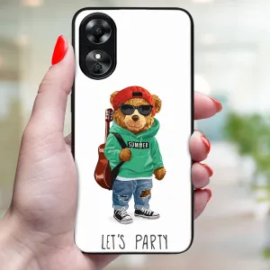 MY ART Ochranný kryt pre Oppo A38 BEAR (177)