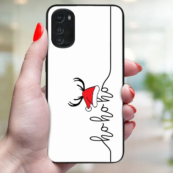 MY ART Kryt s vianočným dizajnom Motorola Moto E32 / E32s HOHOHO (073)