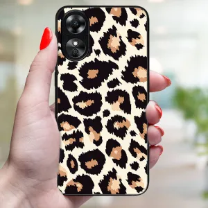 MY ART Ochranný kryt pre Oppo A38 LEOPARD PRINT (238)