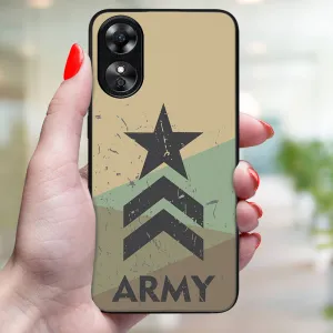 MY ART Ochranný kryt pre Oppo A38 ARMY (236)
