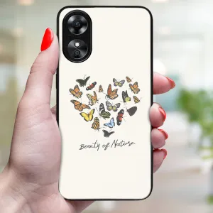 MY ART Ochranný kryt pre Oppo A38 BUTTERFLIES (240)