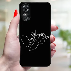 MY ART Ochranný kryt pre Oppo A38 FACES (196)