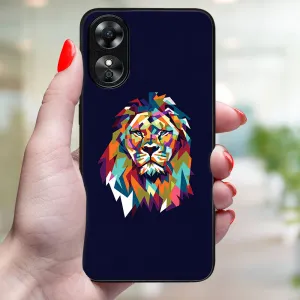 MY ART Ochranný kryt pre Oppo A38 LION (246)