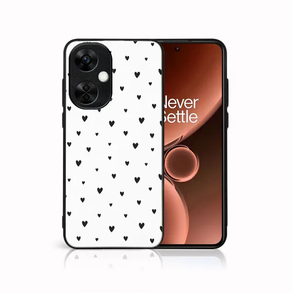 MY ART Ochranný kryt pre OnePlus Nord CE 3 Lite 5G BLACK HEARTS (167)