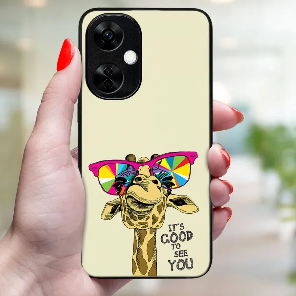 MY ART Ochranný kryt pre OnePlus Nord CE 3 Lite 5G GIRAFFE (180)