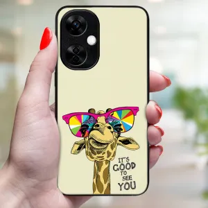 MY ART Ochranný kryt pre OnePlus Nord CE 3 Lite 5G GIRAFFE (180)
