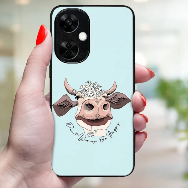 MY ART Ochranný kryt pre OnePlus Nord CE 3 Lite 5G HAPPY COW (181)