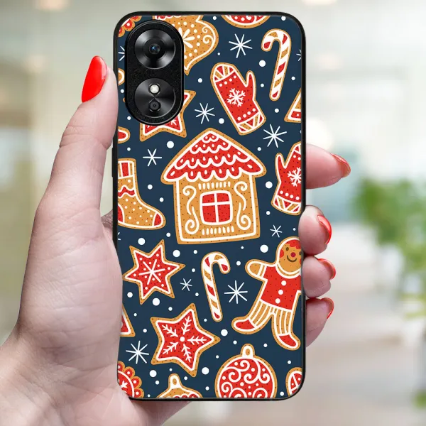 MY ART Kryt s vianočným dizajnom Oppo A38 CHRISTMAS (069)