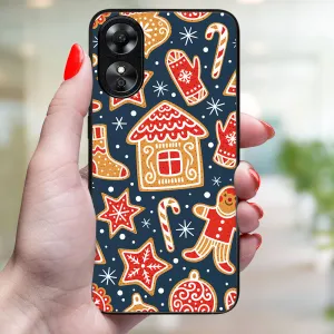 MY ART Kryt s vianočným dizajnom Oppo A38 CHRISTMAS (069)