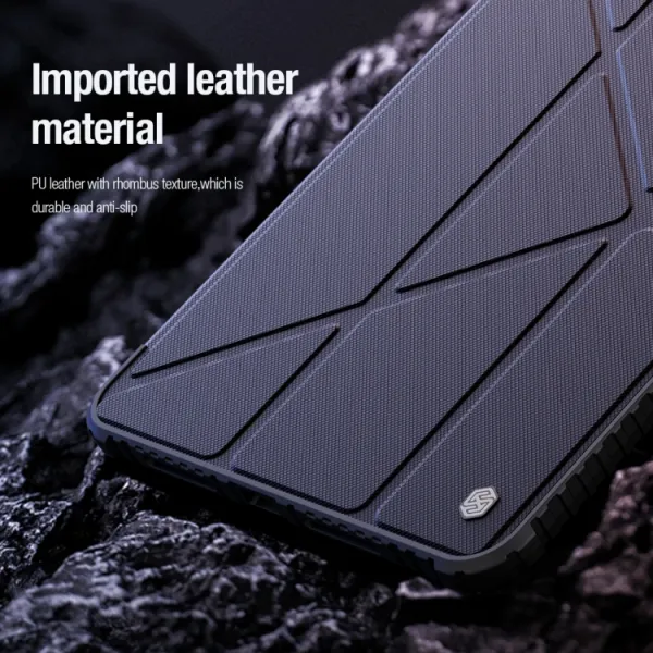 NILLKIN BUMPER PRO Zaklápacie puzdro pre Apple iPad Pro 13 2024 / M5 2025 modré