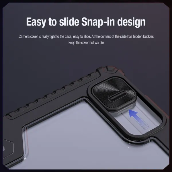NILLKIN BUMPER PRO Zaklápacie puzdro pre Apple iPad Pro 13 2024 / M5 2025 modré