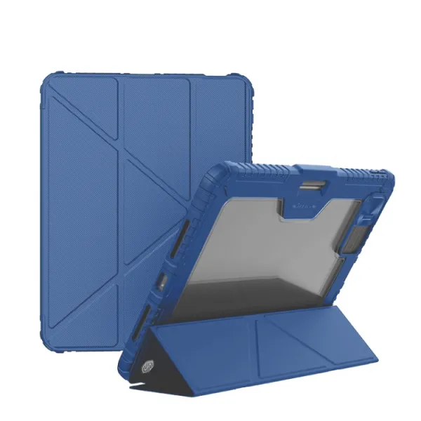 NILLKIN BUMPER PRO Zaklápacie puzdro pre Apple iPad Pro 11 2024 / M5 2025 modré