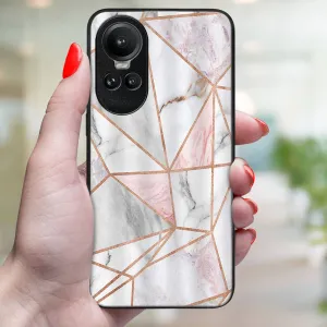 MY ART Ochranný kryt pre Oppo Reno10 5G / Reno 10 Pro 5G PINK MARBLE (143)