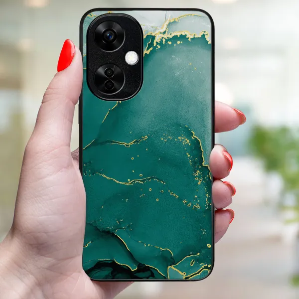 MY ART Ochranný kryt pre OnePlus Nord CE 3 Lite 5G GREEN MARBLE (145)