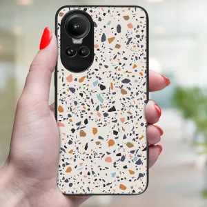 MY ART Ochranný kryt pre Oppo Reno10 5G / Reno 10 Pro 5G BEIGE TERRAZZO (162)