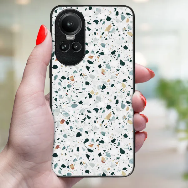 MY ART Ochranný kryt pre Oppo Reno10 5G / Reno 10 Pro 5G GREY TERRAZZO (163)