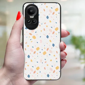 MY ART Ochranný kryt pre Oppo Reno10 5G / Reno 10 Pro 5G ORANGE TERRAZZO (165)