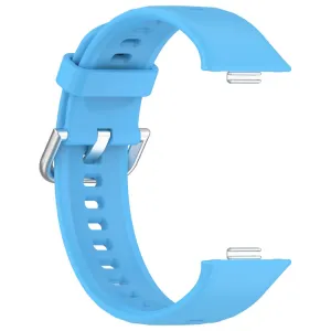 PROTEMIO COVER SET Remienok + obal na hodinky Huawei Watch Fit 3 svetlomodrý