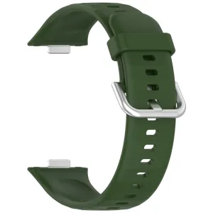 PROTEMIO COVER SET Remienok + obal na hodinky Huawei Watch Fit 3 tmavozelený