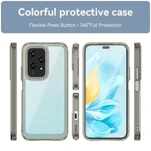 CRYSTAL Ochranný obal pre Honor 200 Lite šedý